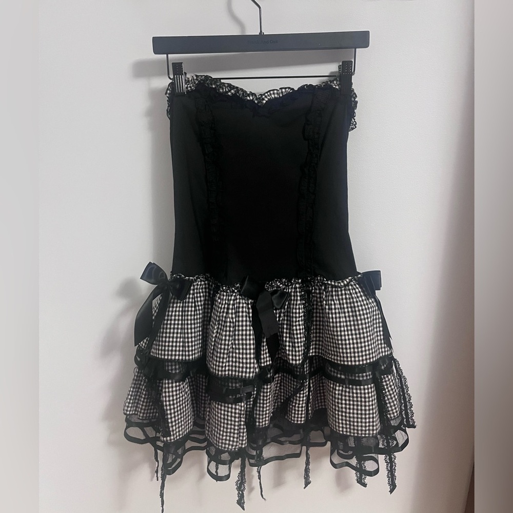 Black and White Living Dead Souls Dress